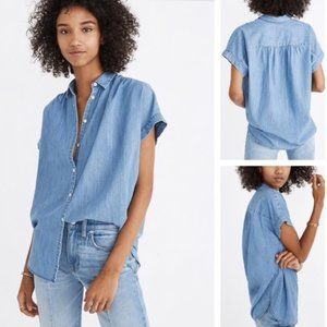 Madewell Central Shirt in Roberta Indigo